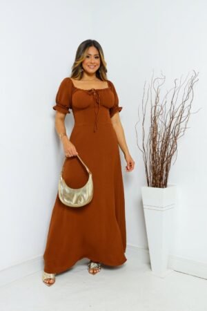 Vestido Longo Feminino De Festa Elegante